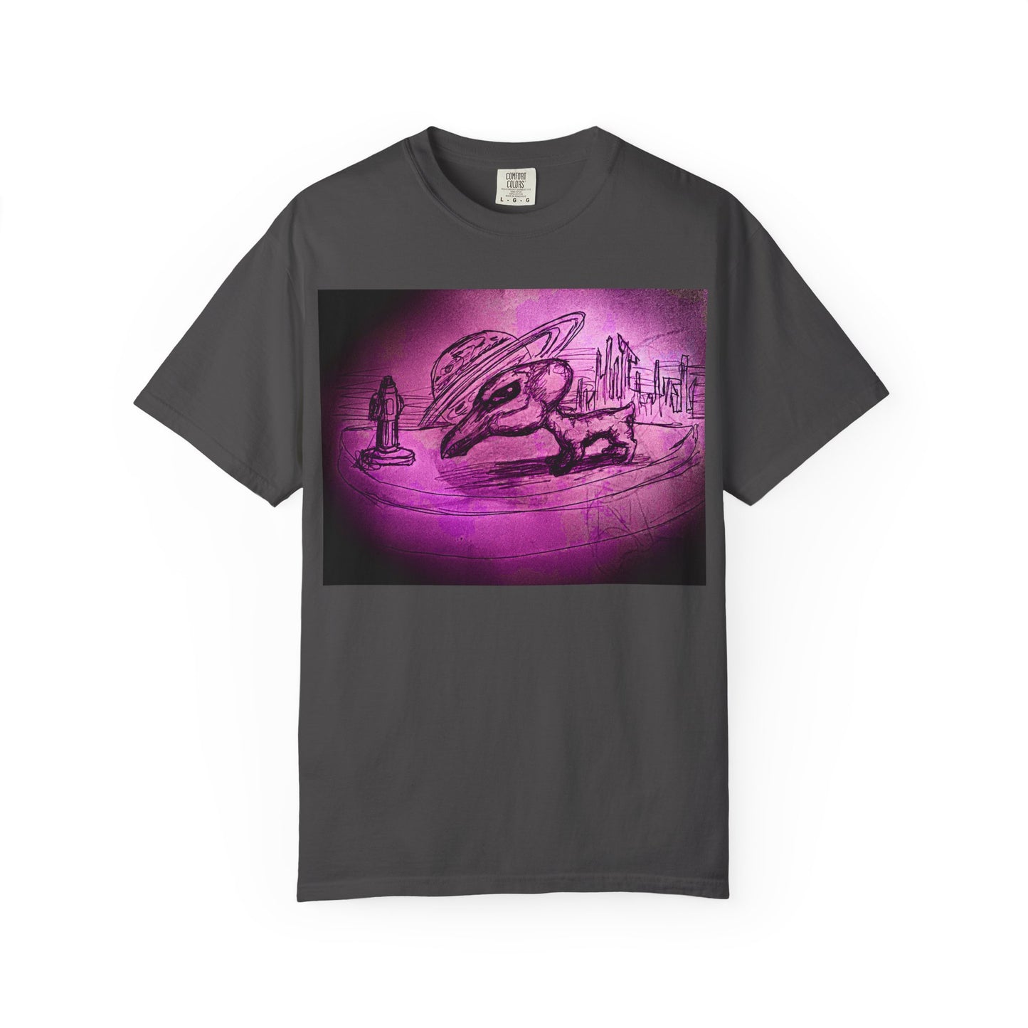 Alien Adventure Unisex T-Shirt - Garment-Dyed Graphic Tee