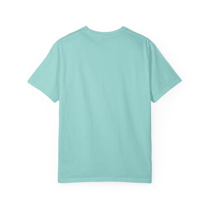 Vintage Full Carousel Horse Design Garment-Dyed T-shirt