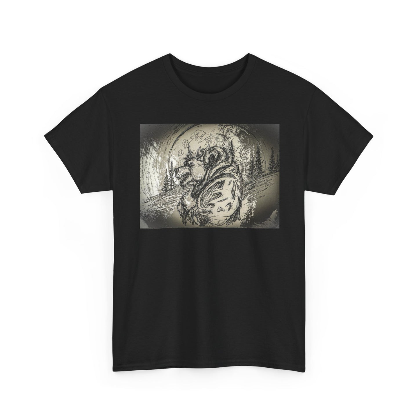 Gothic Wolf Unisex Tee