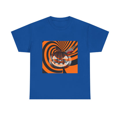 Pumpkin Swirl Unisex Tee | Halloween Shirt, Fall Fashion, Casual Outfit, Gift for Her, Pumpkin Spice Vibes