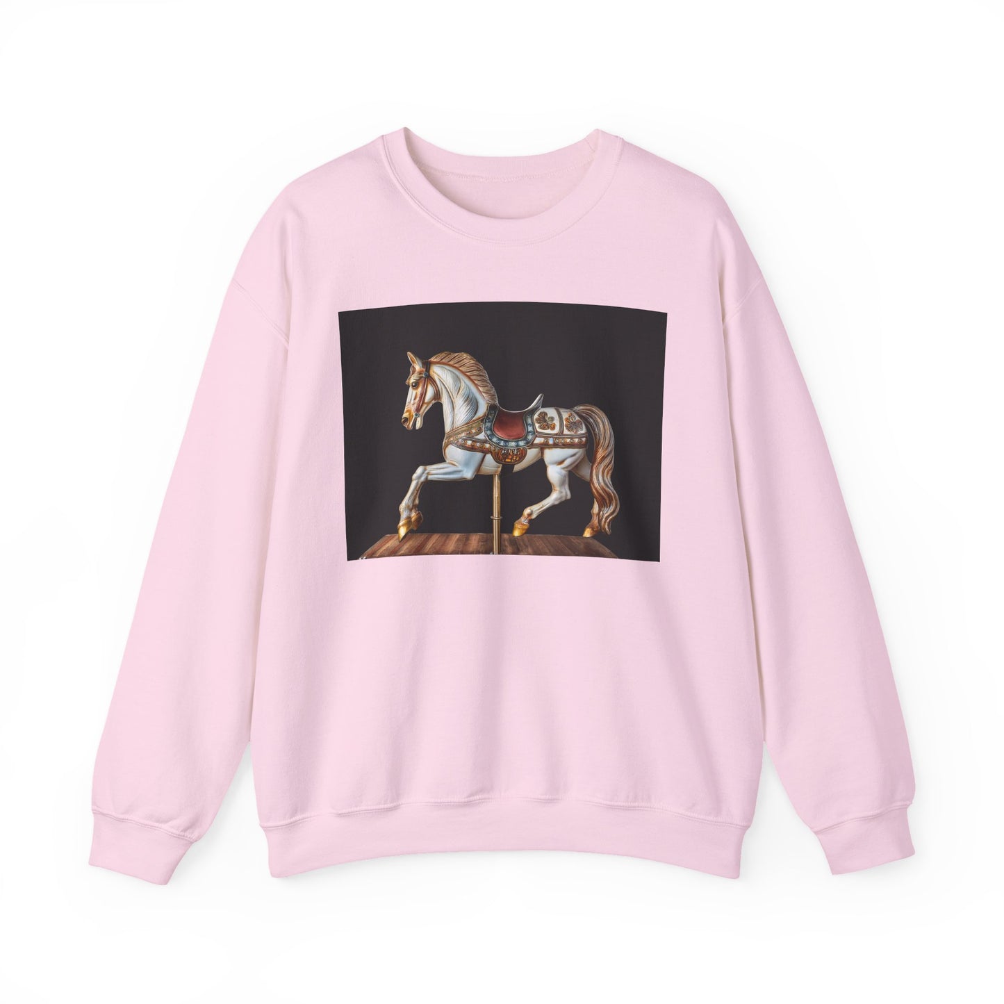 Vintage Carousel Horse Crewneck Sweatshirt, Cozy Sweatshirt, Equestrian Gift, Animal Art Sweatshirt, Unique Fall Apparel, Celebration [...]