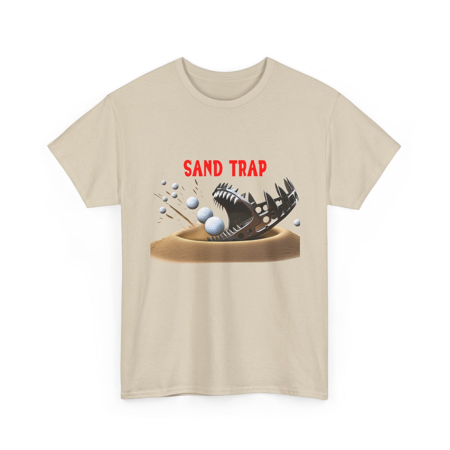 Funny Golf Sand Trap Unisex Tee, Par Tee Shirt, Gift for Golfers, Casual Wear, Sports T-Shirt, Golfing Humor
