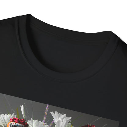 Skeleton Pumpkin Bouquet T-Shirt