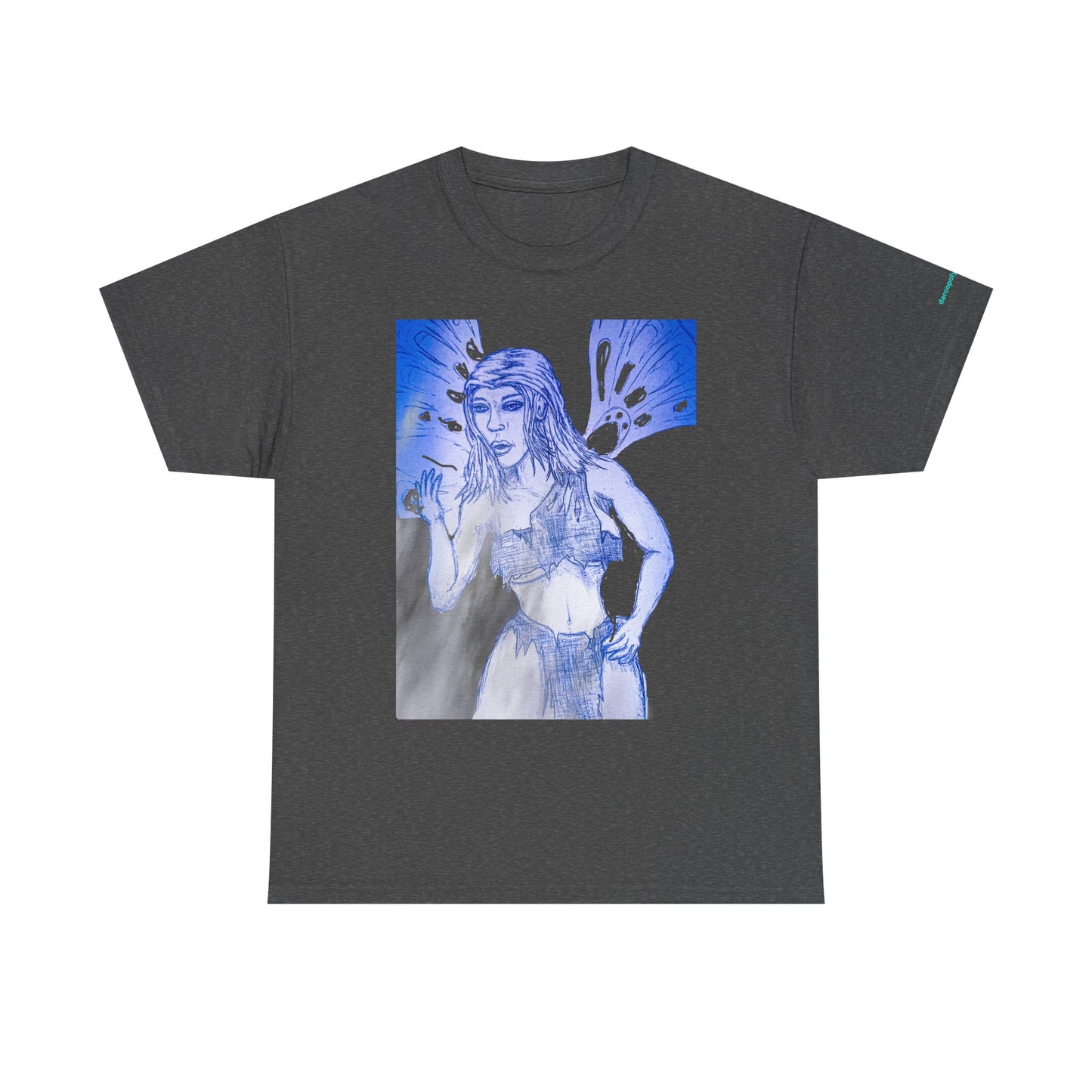 Fairy Warrior Angel Unisex Heavy Cotton Tee
