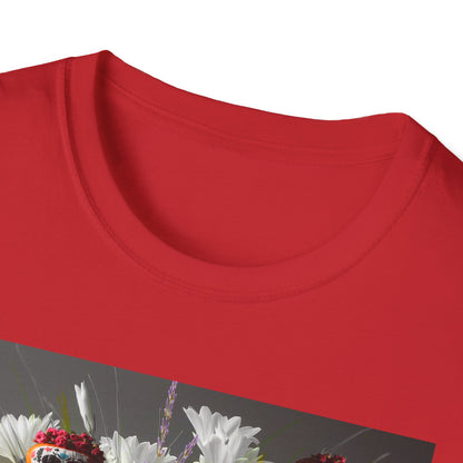 Skeleton Pumpkin Bouquet T-Shirt