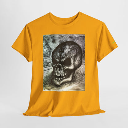 Skull Graphic Unisex Heavy Cotton Tee