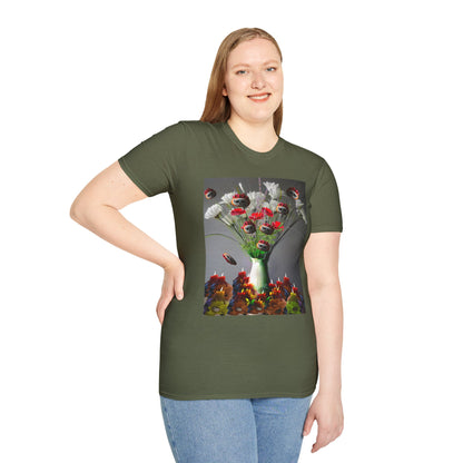 Skeleton Pumpkin Bouquet T-Shirt