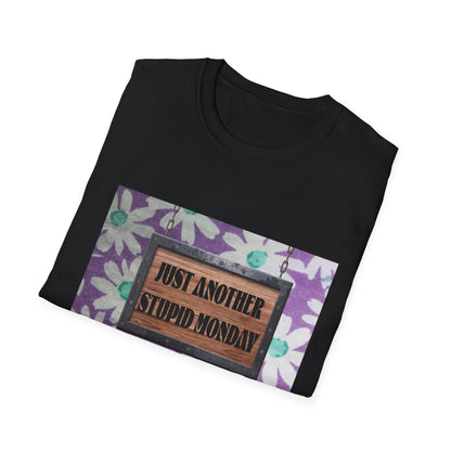 Funny Monday T-Shirt, Unisex Graphic Tee, Gift for Him or Her, Casual Wear, Humor Shirt, Weekend Vibes, Spring Summer Fashion