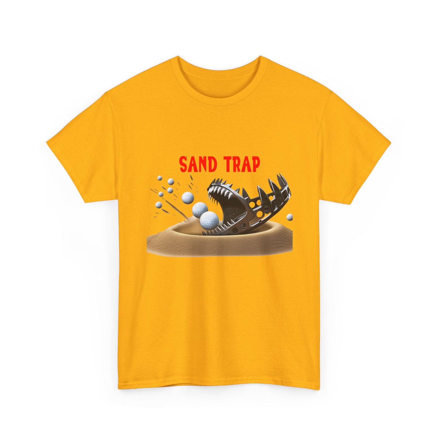 Funny Golf Sand Trap Unisex Tee, Par Tee Shirt, Gift for Golfers, Casual Wear, Sports T-Shirt, Golfing Humor