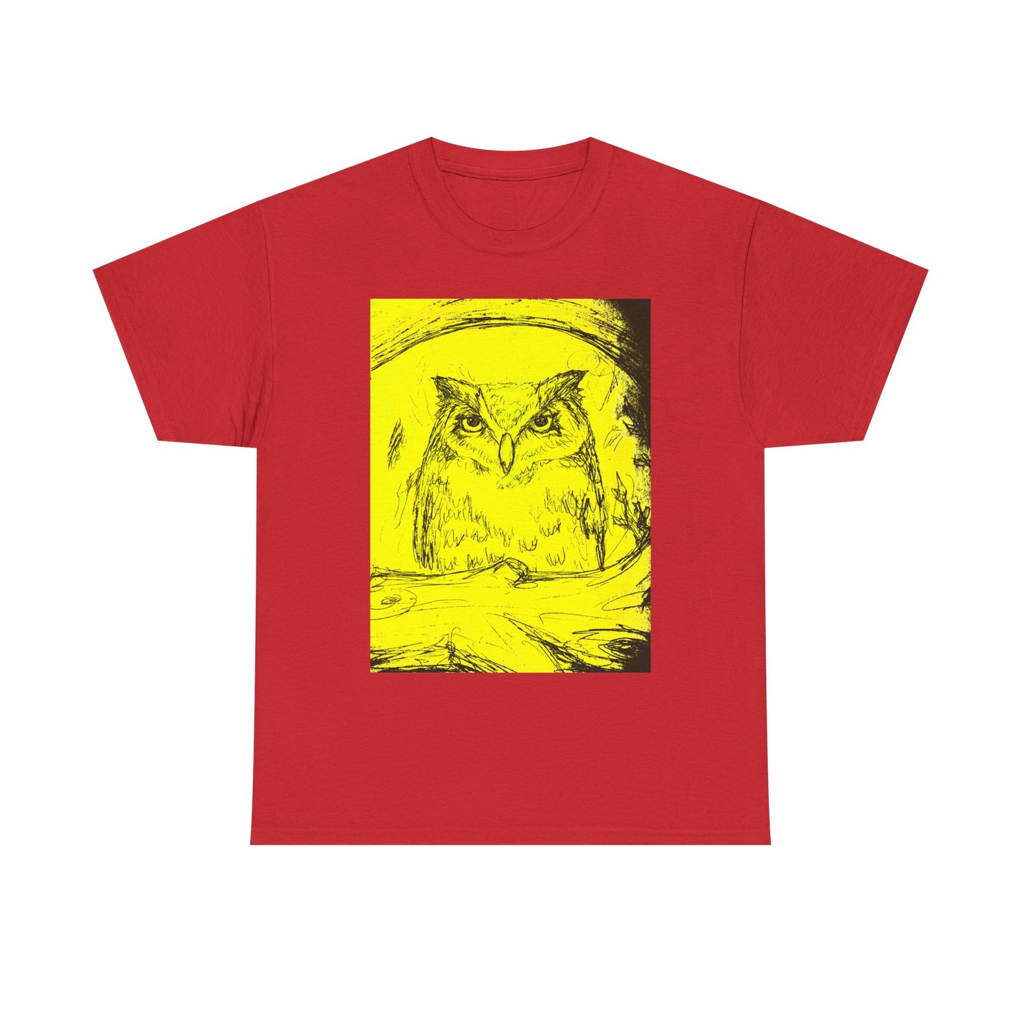 Fantasy Owl unisex  Heavy Cotton Tee