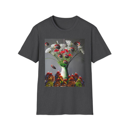 Skeleton Pumpkin Bouquet T-Shirt