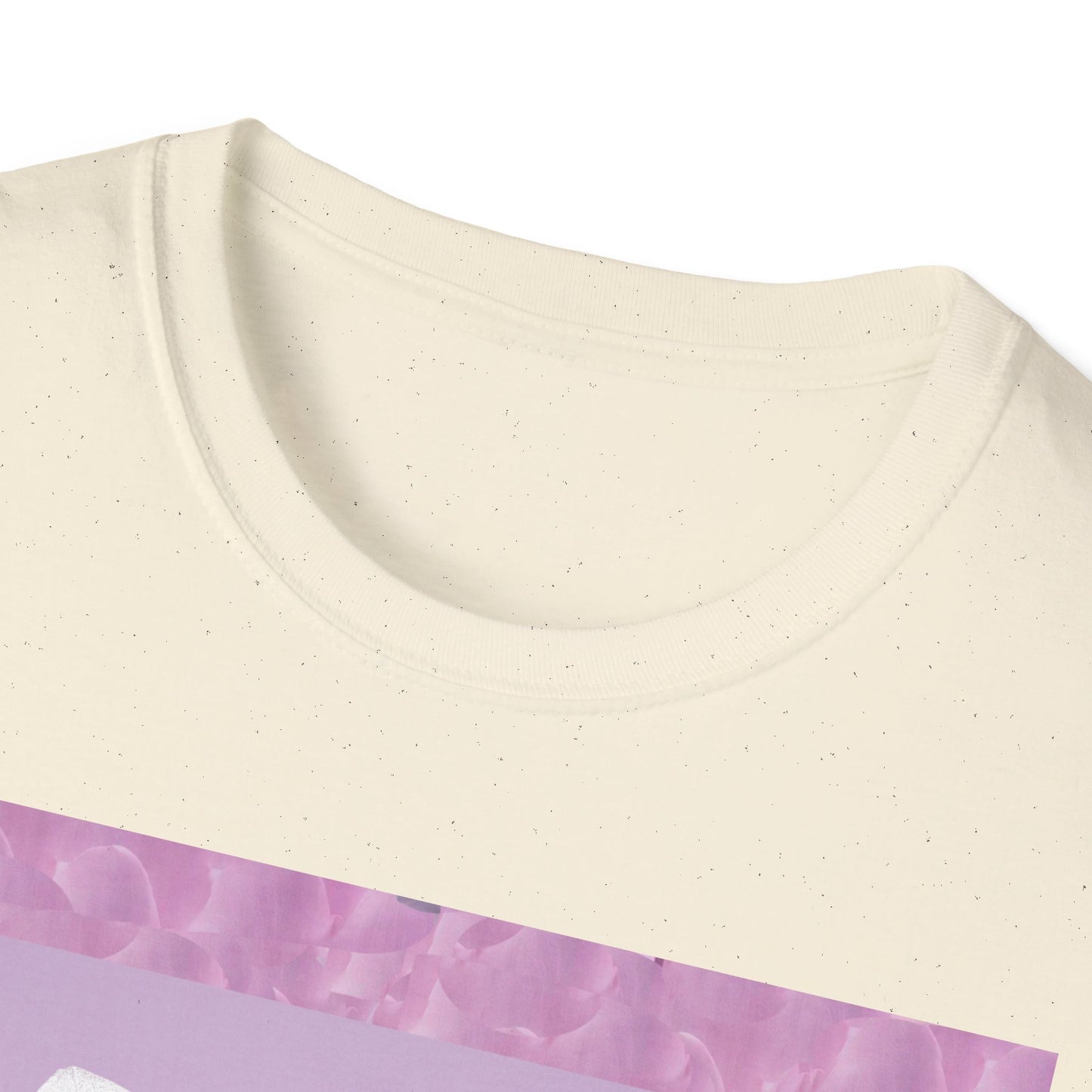 Pale Pink Flowers Abstract Unisex T-Shirt