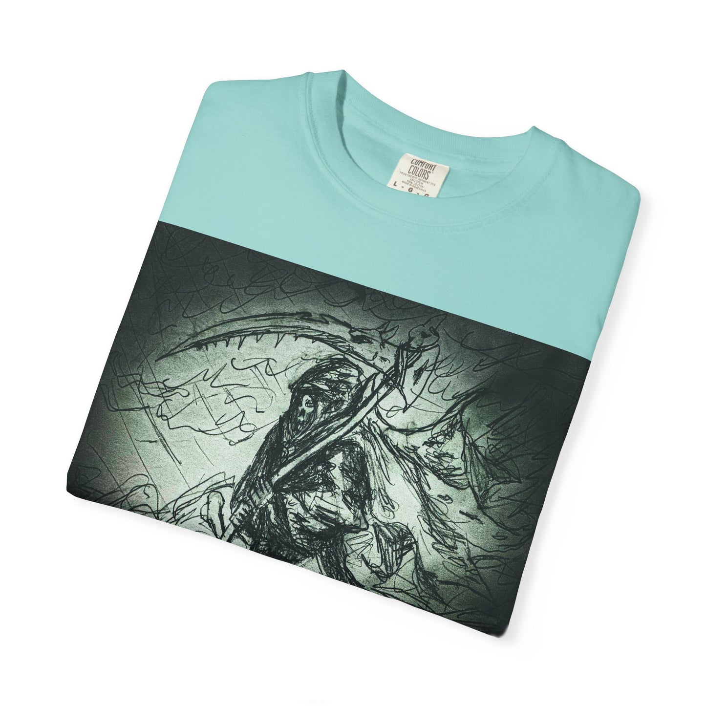 Grim Reaper Graphic T-Shirt for Halloween