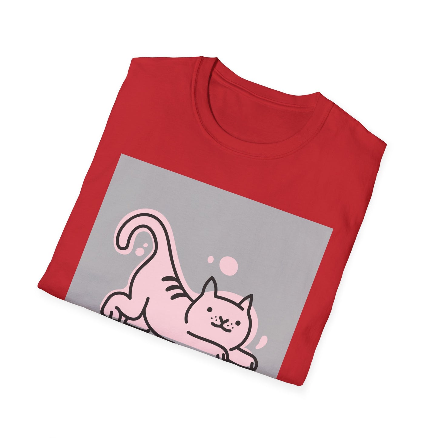 Cute Cat Themed T-Shirt, Unisex Softstyle Tee, Find Your Inner Purr, Pet Lover Gift, Cozy Casual Wear, Birthday Gift, Cat Owner Apparel