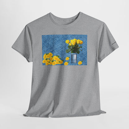 Floral Bouquet Unisex Heavy Cotton Tee