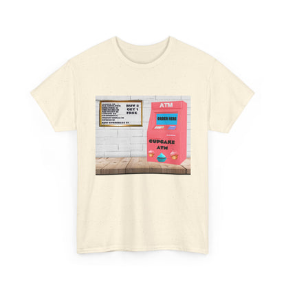 Cupcake ATM Tee Shirt 
Unisex Cotton