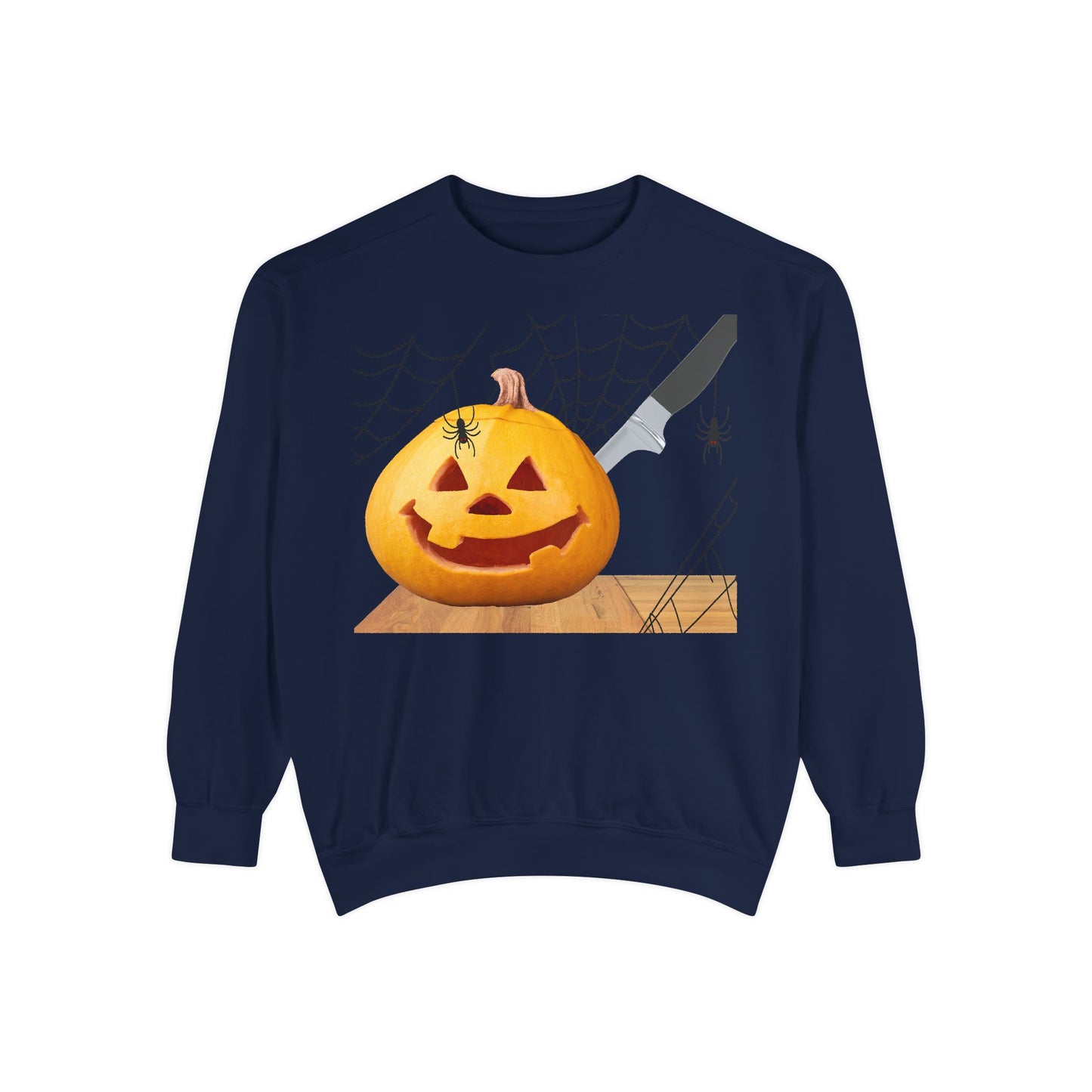 Spooky Pumpkin Sweatshirt, Halloween Apparel, Fall Fashion, Cozy Unisex Crewneck, Pumpkin Decor, Family Friendly Halloween