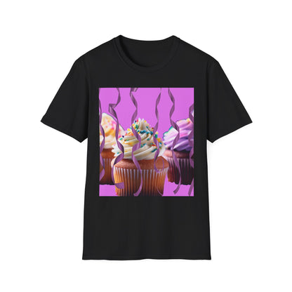 Colorful Cupcake Unisex T-Shirt | Sweet Treats Tee, Birthday Gift, Dessert Lover’s Apparel, Cute Food Shirt, Fun Casual Wear