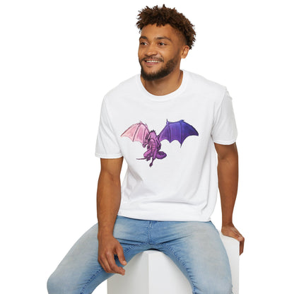 Fantasy Dragon T-Shirt - Unisex Softstyle Tee