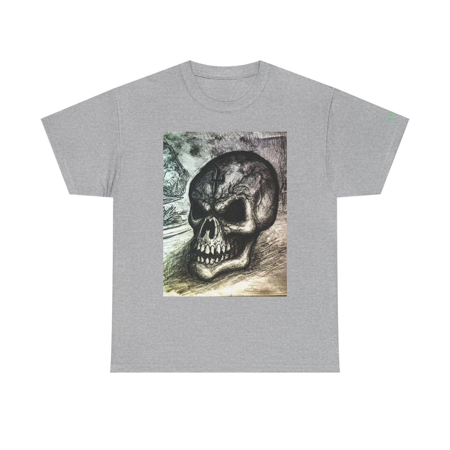 Skull Graphic Unisex Heavy Cotton Tee