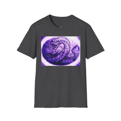 Purple Serpent Graphic Unisex T-Shirt