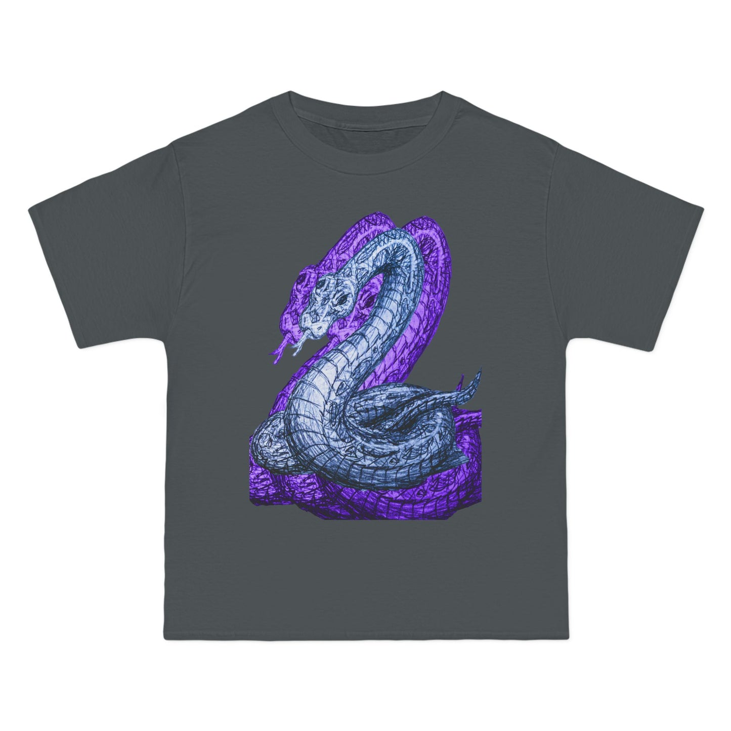Mystical Cobra Graphic Tee - Short-Sleeve Beefy-T® Shirt