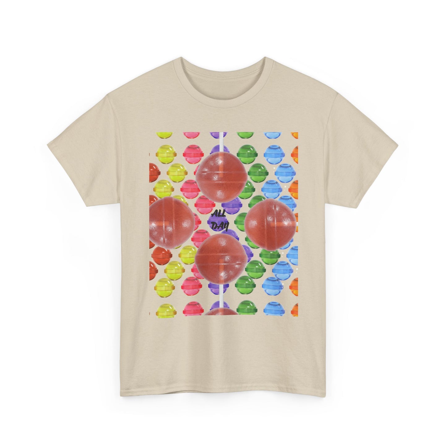 All Day Sucker Unisex Heavy Cotton Tee
