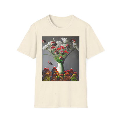 Skeleton Pumpkin Bouquet T-Shirt