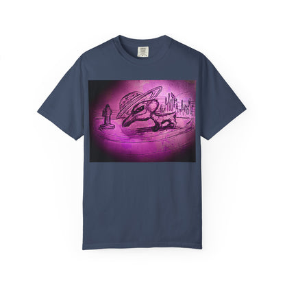 Alien Adventure Unisex T-Shirt - Garment-Dyed Graphic Tee