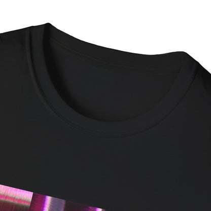 Vibrant Abstract Art T-Shirt, Trendy Graphic Tee, Softstyle Shirt, Unique Gift for Art Lovers, Casual Everyday Wear