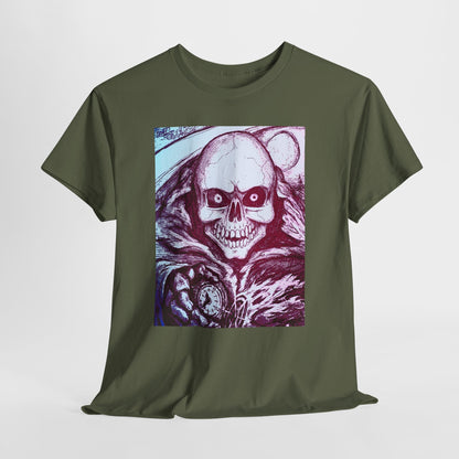 Grim Reaper Graphic Unisex Heavy Cotton Tee