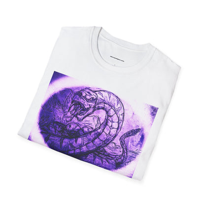 Purple Serpent Graphic Unisex T-Shirt