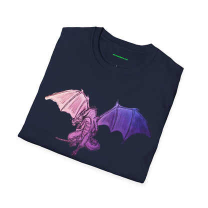 Fantasy Dragon T-Shirt - Unisex Softstyle Tee