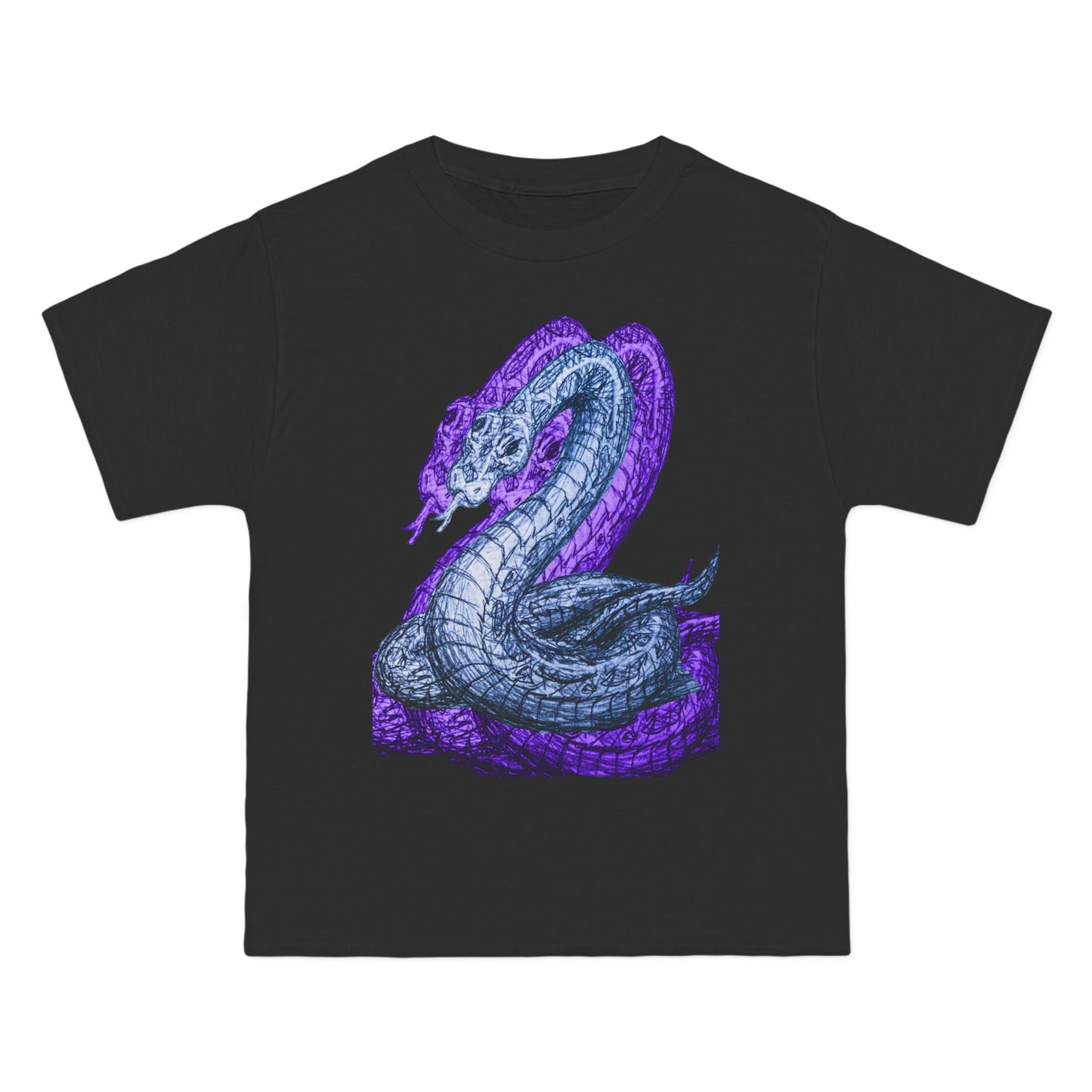 Mystical Cobra Graphic Tee - Short-Sleeve Beefy-T® Shirt
