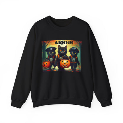 Pirate Cats Crewneck Sweatshirt - Halloween Costume