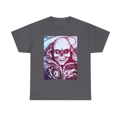 Grim Reaper Graphic Unisex Heavy Cotton Tee