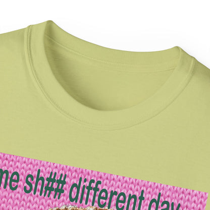 Voodoo Doll Humor Tee, Fun Statement T-Shirt for Everyday Wear, Gift for Friends, Casual Style, Quirky Graphic Shirt, Perfect for Parties
