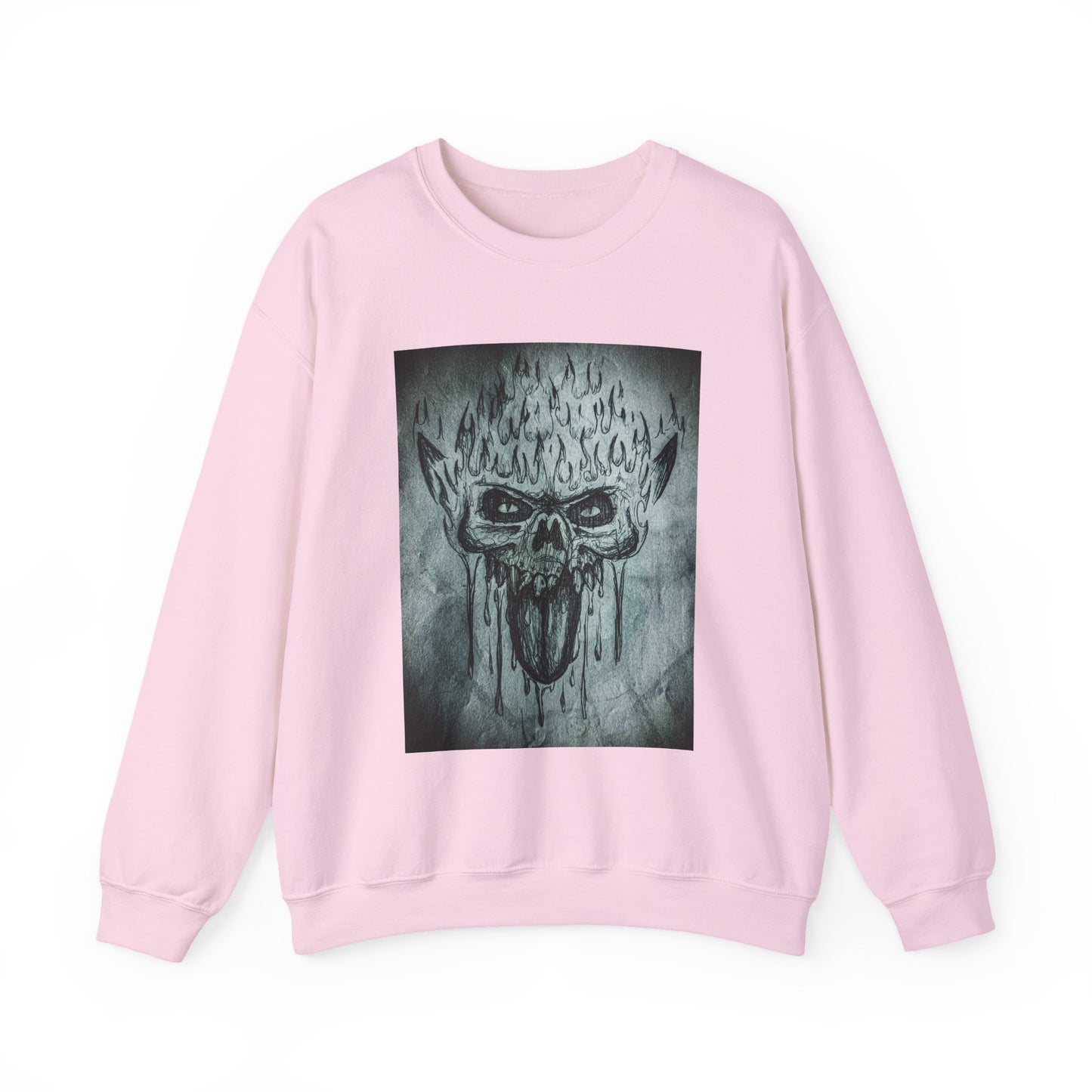 Skull Crewneck Sweatshirt