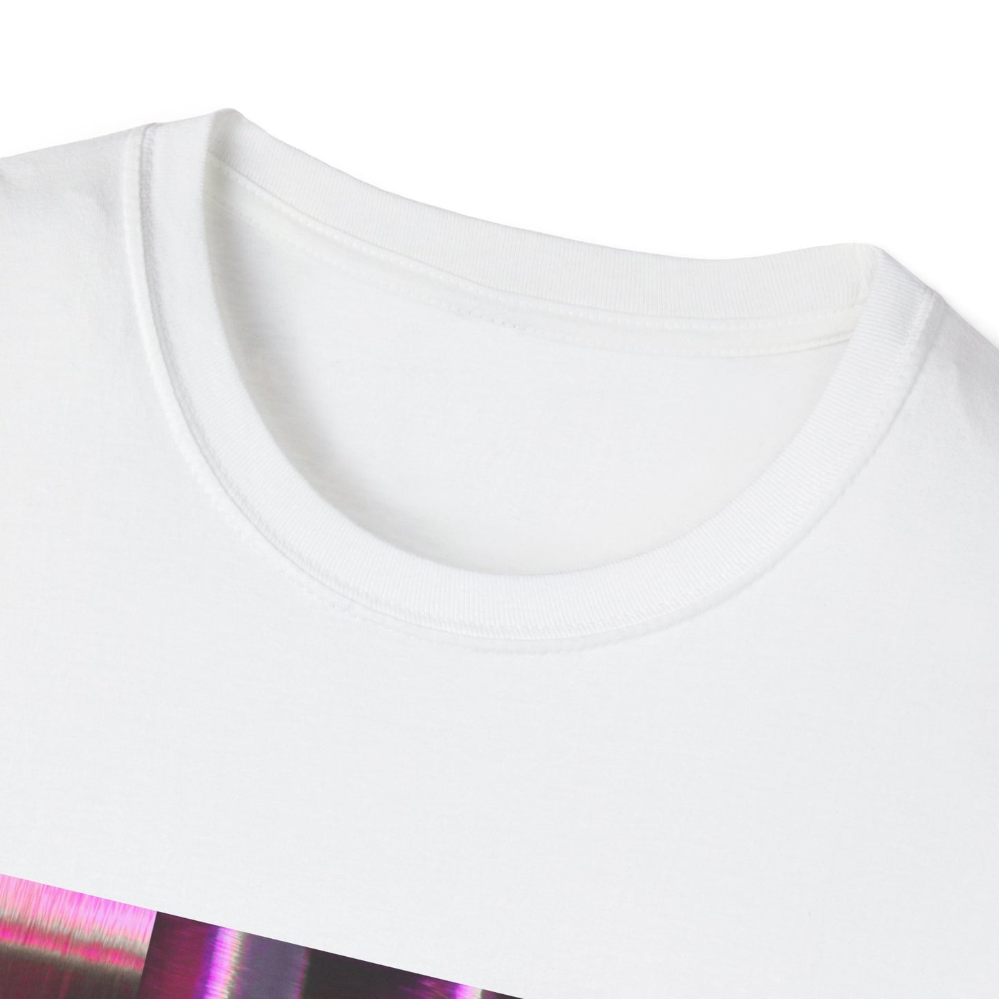 Vibrant Abstract Art T-Shirt, Trendy Graphic Tee, Softstyle Shirt, Unique Gift for Art Lovers, Casual Everyday Wear