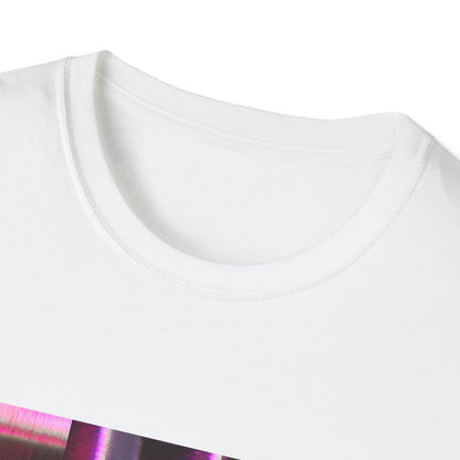 Vibrant Abstract Art T-Shirt, Trendy Graphic Tee, Softstyle Shirt, Unique Gift for Art Lovers, Casual Everyday Wear