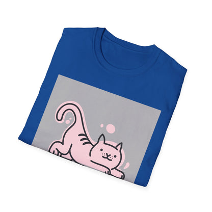 Cute Cat Themed T-Shirt, Unisex Softstyle Tee, Find Your Inner Purr, Pet Lover Gift, Cozy Casual Wear, Birthday Gift, Cat Owner Apparel