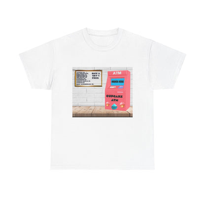Cupcake ATM Tee Shirt 
Unisex Cotton