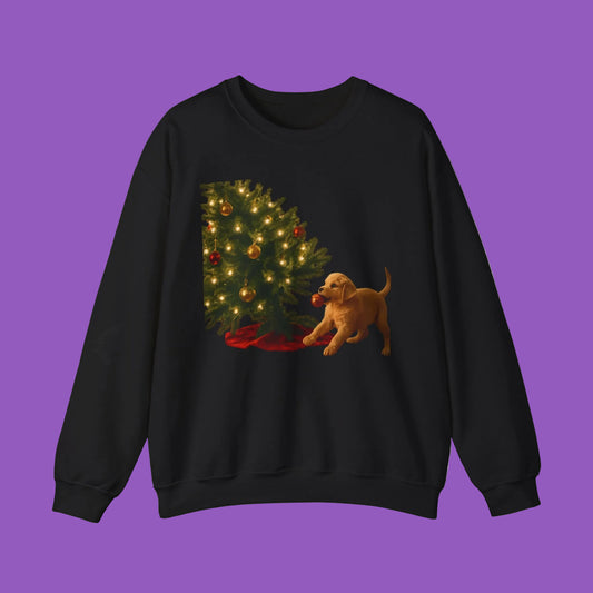 Christmas Fetch unisex Heavy Blend™ Crewneck Sweatshirt