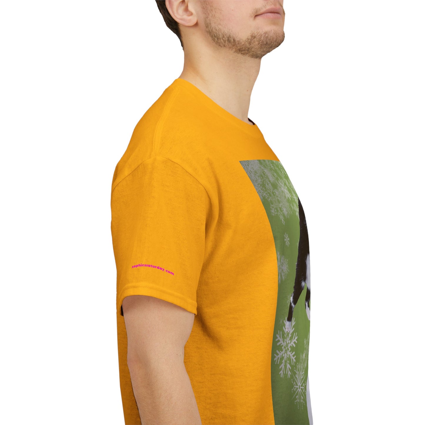 Holiday Cat T‑Shirt – “Aahhh, The Holidays” Funny Snowman Cat Tee