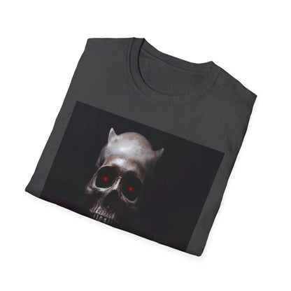 Spooky Demon Boo T-Shirt | Halloween Costume Tee | Unisex Softstyle Tee | Boo! Graphic Shirt | Casual Wear | Comfortable Halloween Apparel
