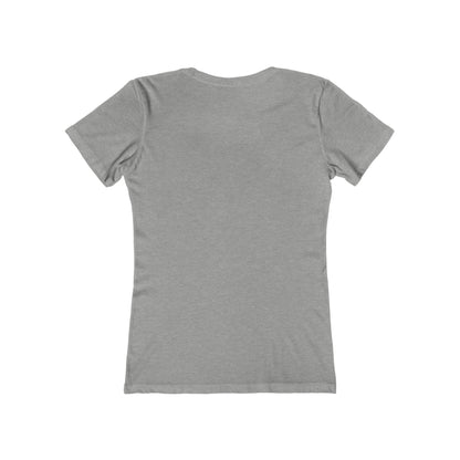 Blue Faded Roses Ballerina and The Boyfriend Tee for Women
