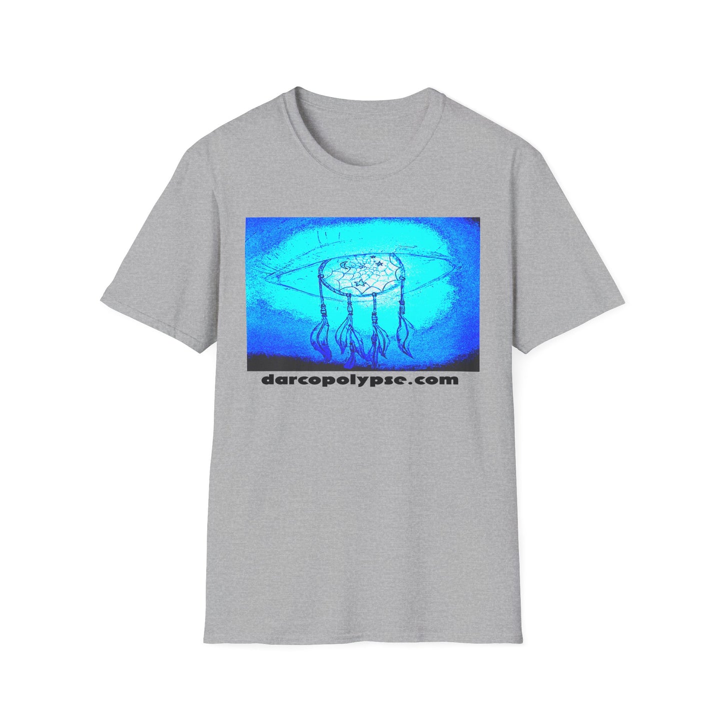 Darcopolypse Eye Graphic Tee - Unisex Softstyle T-Shirt