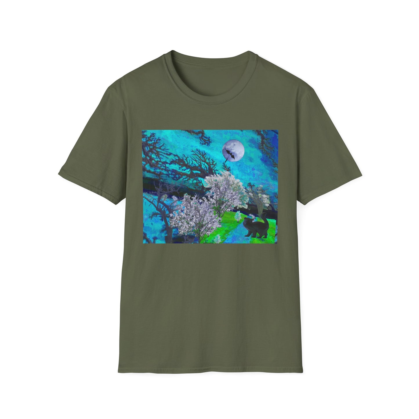 Scary Outdoor Path Halloween T-Shirt