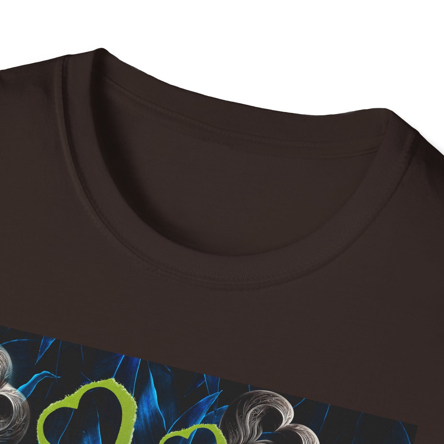 Floral Heart Unisex T-Shirt, Soft Cotton Tee, Casual Wear, Gift for Her/Him, Trendy Graphic Tee, Stylish Everyday Shirt