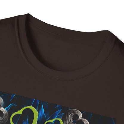 Floral Heart Unisex T-Shirt, Soft Cotton Tee, Casual Wear, Gift for Her/Him, Trendy Graphic Tee, Stylish Everyday Shirt